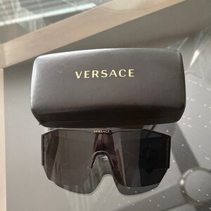 Versace Dark Lens Sunglasses with Case
